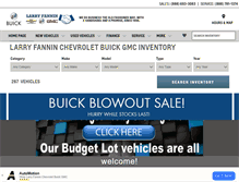 Tablet Screenshot of larry-fannin.com